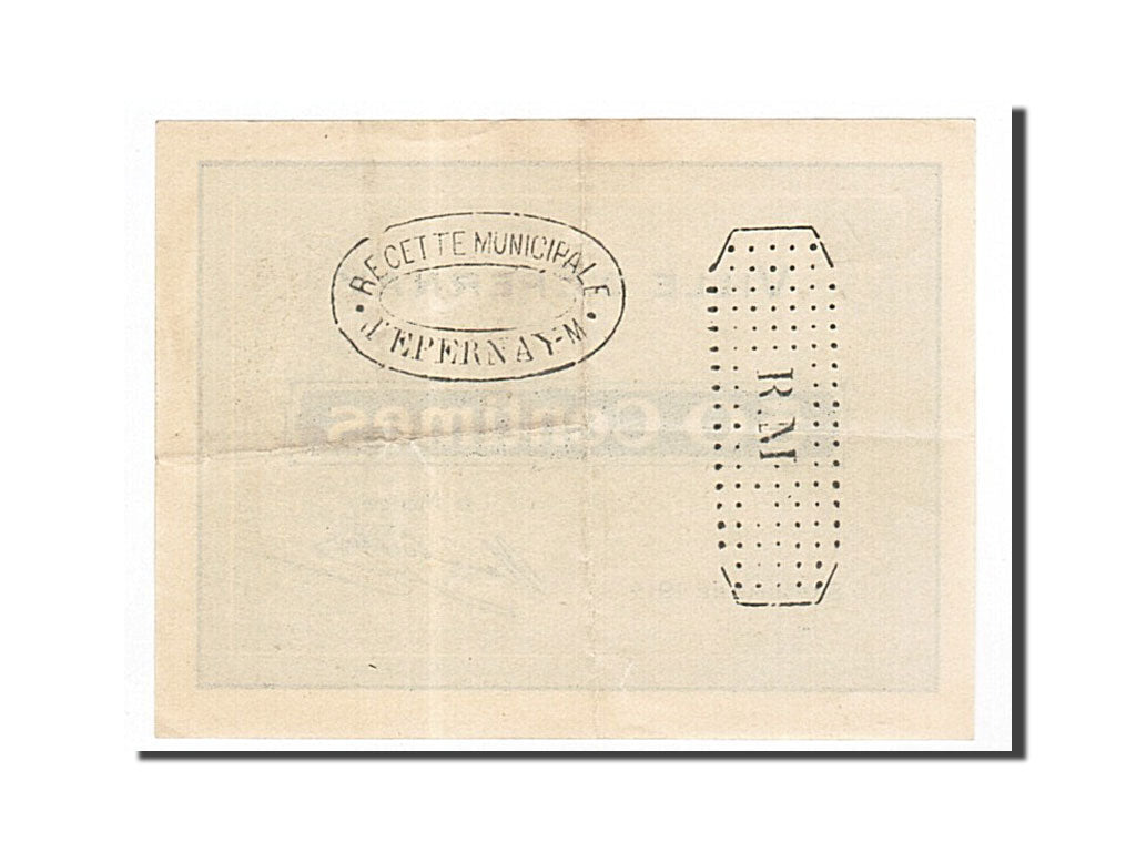 Biljet, Pirot:51-15, 50 Centimes, 1914, Frankrijk, TTB+, Epernay