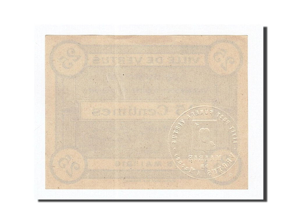 Biljet, Pirot:51-53, 25 Centimes, 1916, Frankrijk, SPL, Vertus