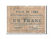 Billet, France, Lens, 1 Franc, 1914, TB, Pirot:62-787