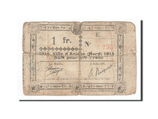 Banknote, Pirot:59-35, 1 Franc, 1915, France, F(12-15), Aniche