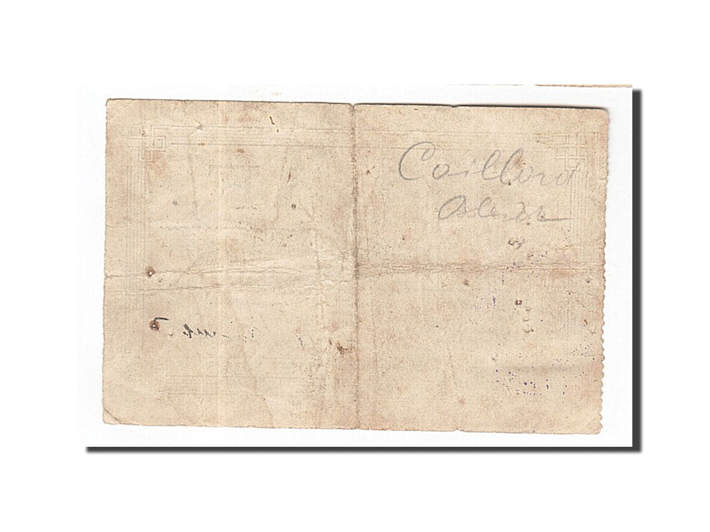 Banconote, Pirot:59-35, B+, Aniche, 1 Franc, 1915, Francia