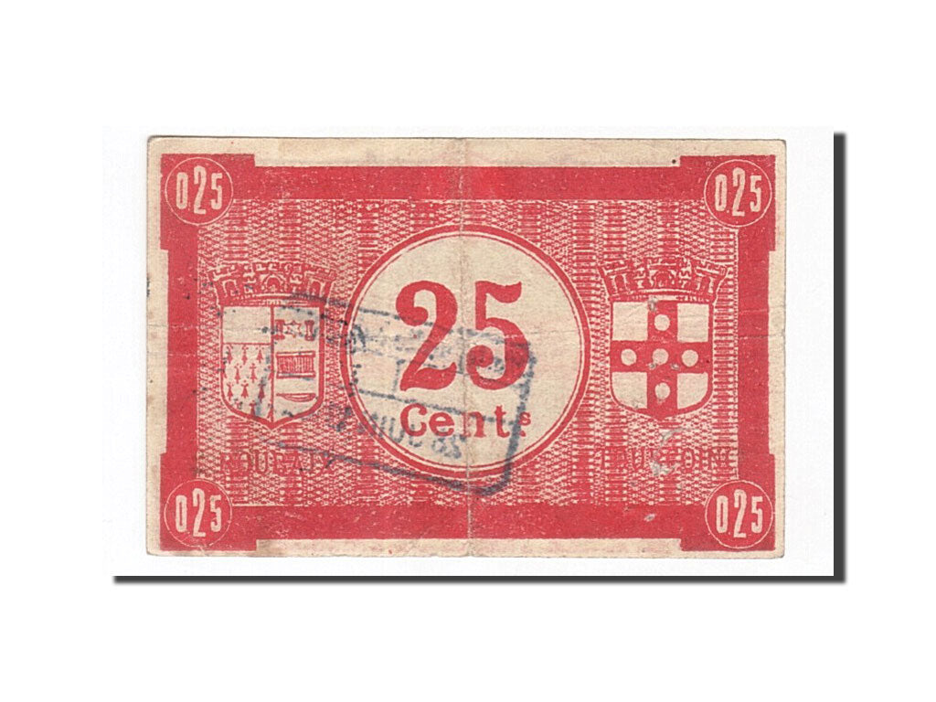Biljet, Pirot:59-2049, 25 Centimes, Frankrijk, TTB, Roubaix et Tourcoing