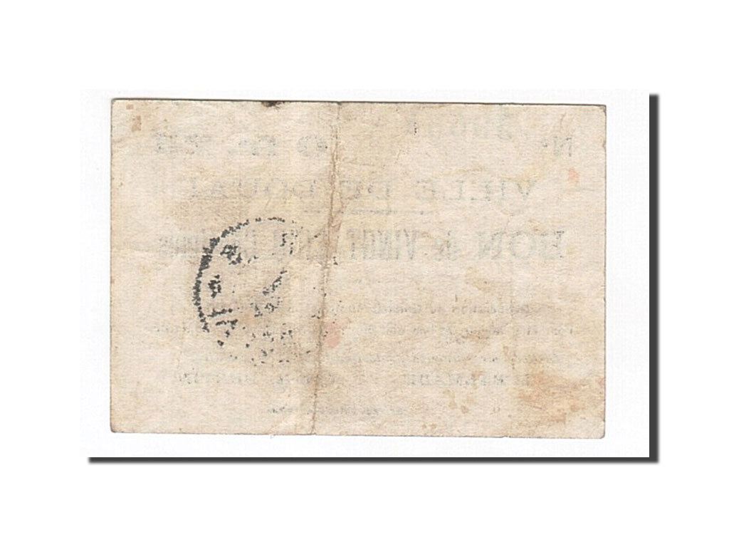 Biljet, Pirot:59-737, 25 Centimes, 1915, Frankrijk, TTB, Douai