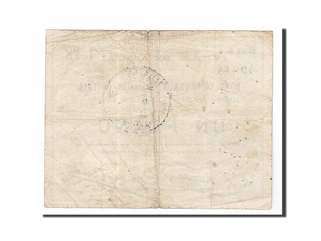 Billet, France, Douai, 1 Franc, 1914, TTB, Pirot:59-723