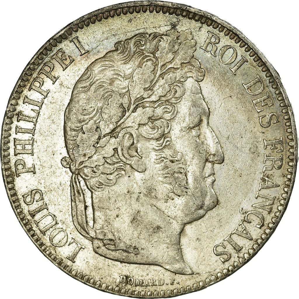 Coin, France, Louis-Philippe, 5 Francs, 1832, La Rochelle, AU(50-53), Silver