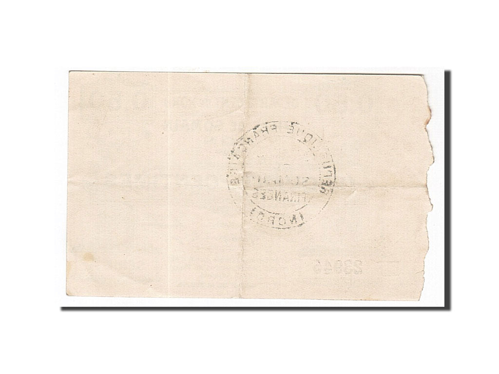 Banconote, Pirot:59-2424, SPL-, Somain, 50 Centimes, 1915, Francia