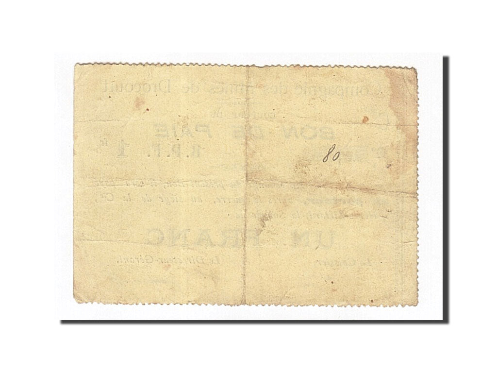 Banknote, Pirot:62-479, 1 Franc, France, EF(40-45), Drocourt