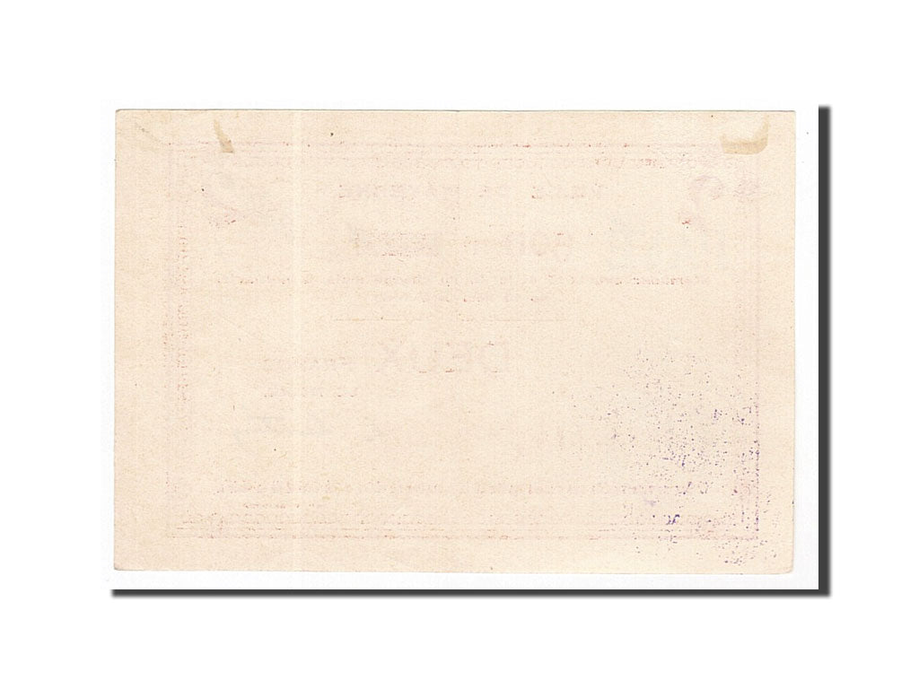 Geldschein, Frankreich, Mayenne, 2 Francs, VZ+, Pirot:53-09