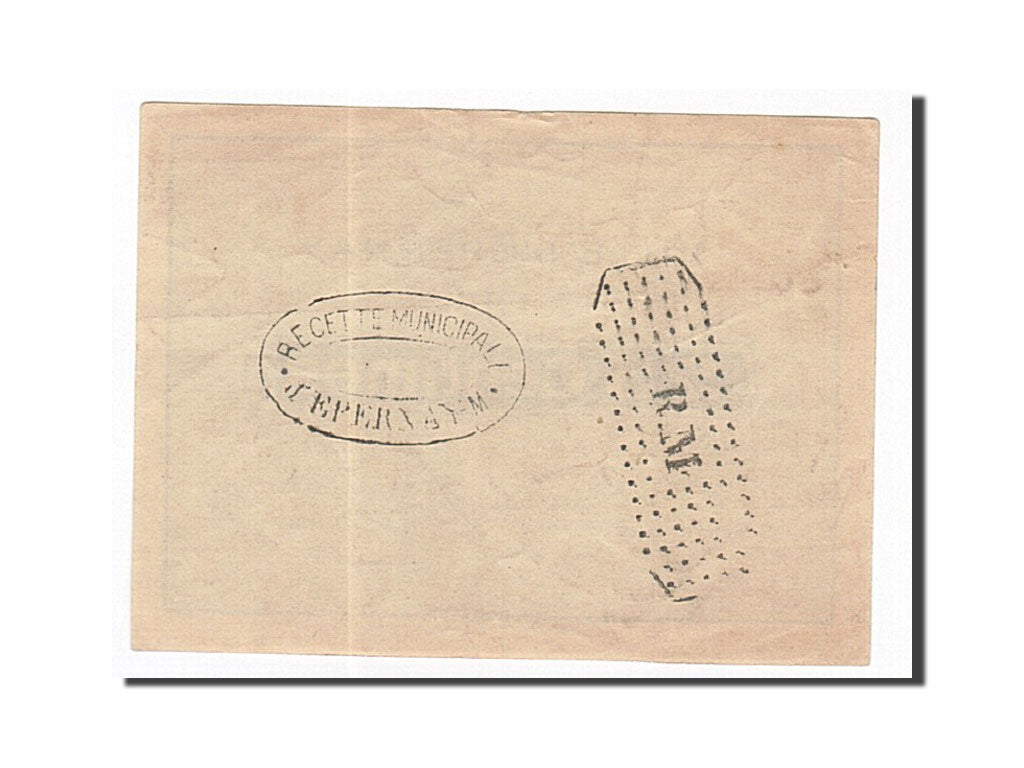 Banknote, Pirot:51-14, 25 Centimes, 1914, France, AU(50-53), Epernay