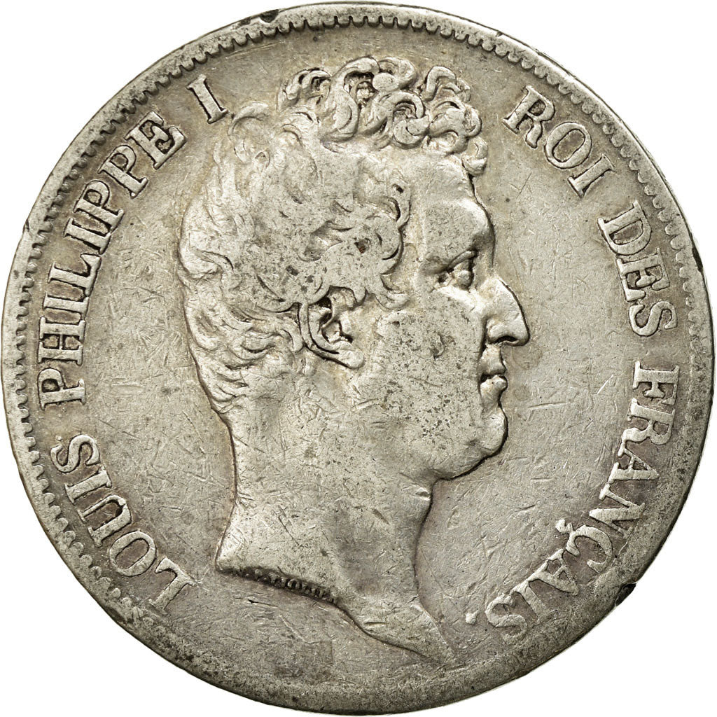 Monnaie, France, Louis-Philippe, 5 Francs, 1831, Bordeaux, TB, Argent, KM:735.7
