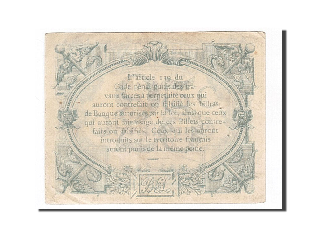 Banconote, Pirot:59-1596, BB+, Lille, 25 Centimes, 1915, Francia
