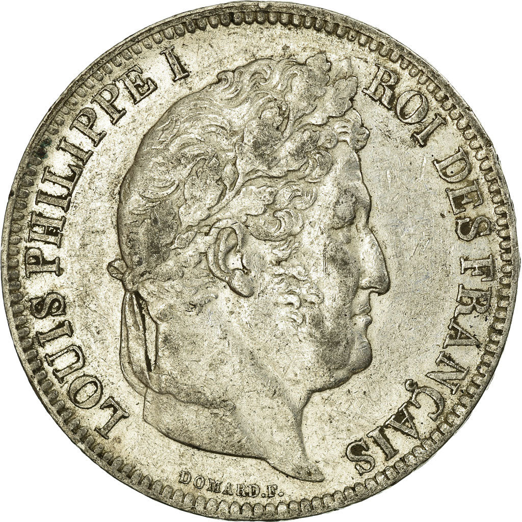 Coin, France, Louis-Philippe, 5 Francs, 1831, Rouen, EF(40-45), Silver