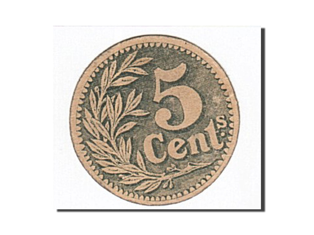 Banconote, Pirot:59-3058, SPL-, Lille, 5 Centimes, 1915, Francia