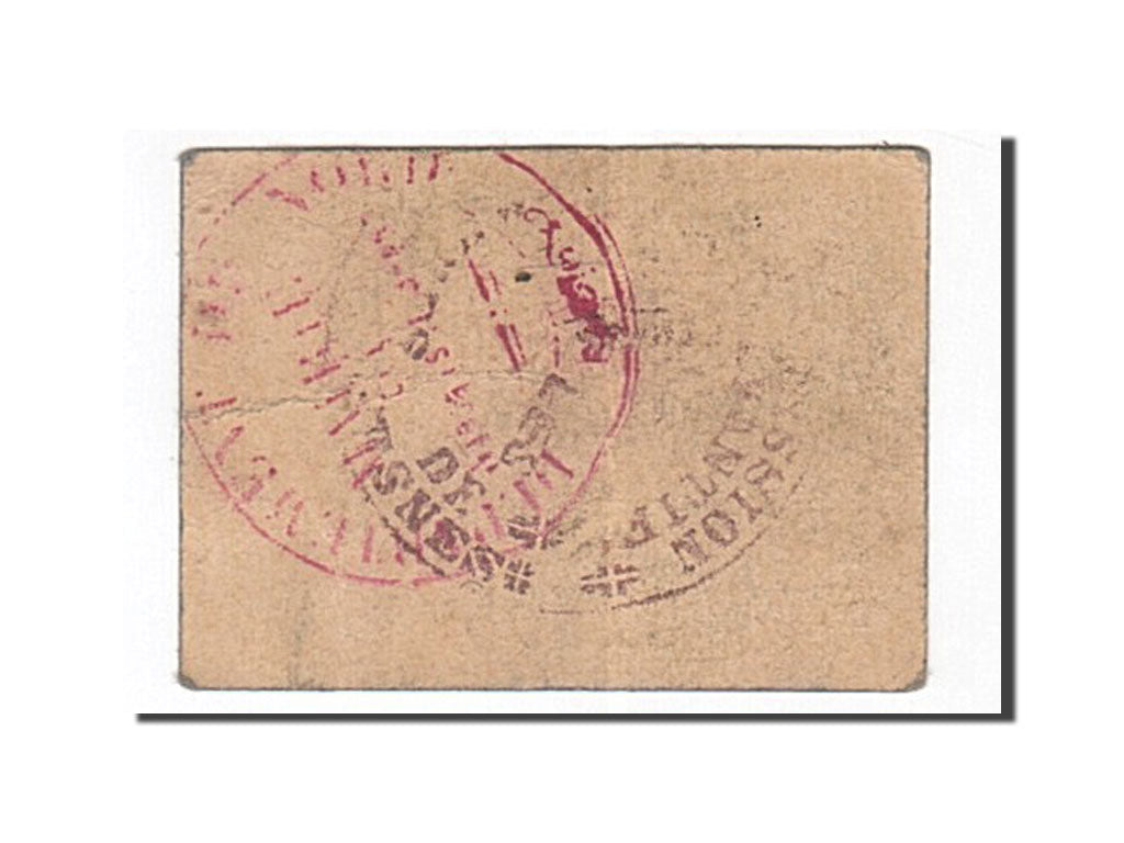 Biljet, Pirot:59-2836, 5 Centimes, 1915, Frankrijk, TTB, Avesnes