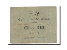 Banknote, Pirot:08-322, 10 Centimes, France, EF(40-45), Balan