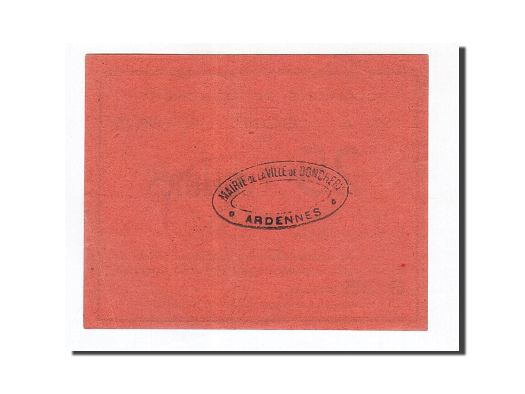 Banknote, Pirot:08-114, 25 Centimes, 1915, France, UNC(60-62), Donchery