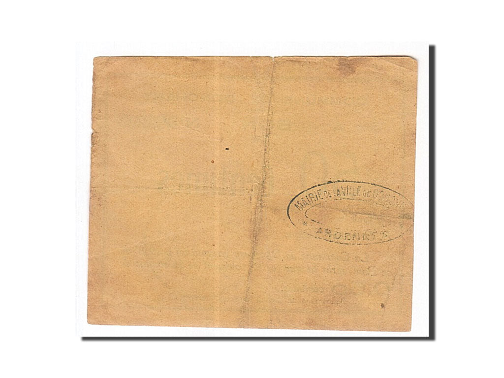 Banknote, Pirot:08-115, 50 Centimes, 1915, France, EF(40-45), Donchery