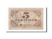 Biljet, Pirot:59-1630, 5 Centimes, 1917, Frankrijk, TB, Lille