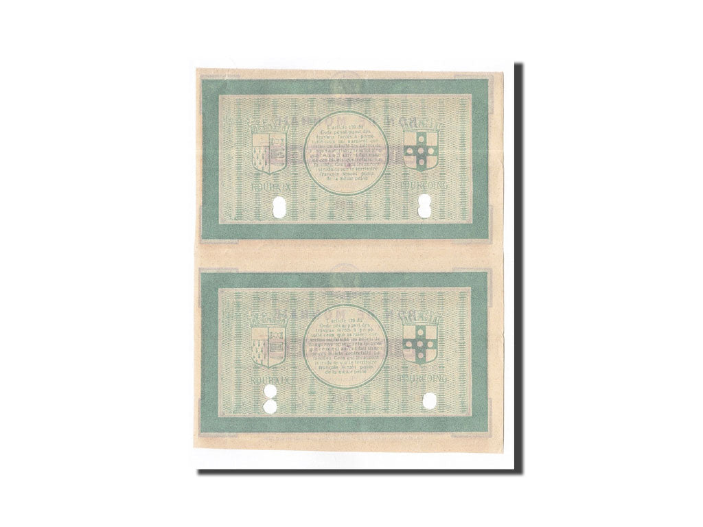 Banknot, Francja, Roubaix et Tourcoing, 10 Francs, UNC(60-62), Pirot:59-2062