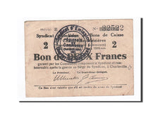 Banconote, Pirot:08-90, BB, Charleville-Mézières, 2 Francs, 1916, Francia