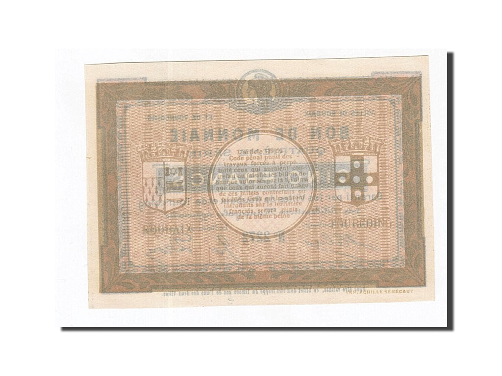 Banknote, Pirot:59-2066, 5 Francs, France, UNC(63), Roubaix et Tourcoing