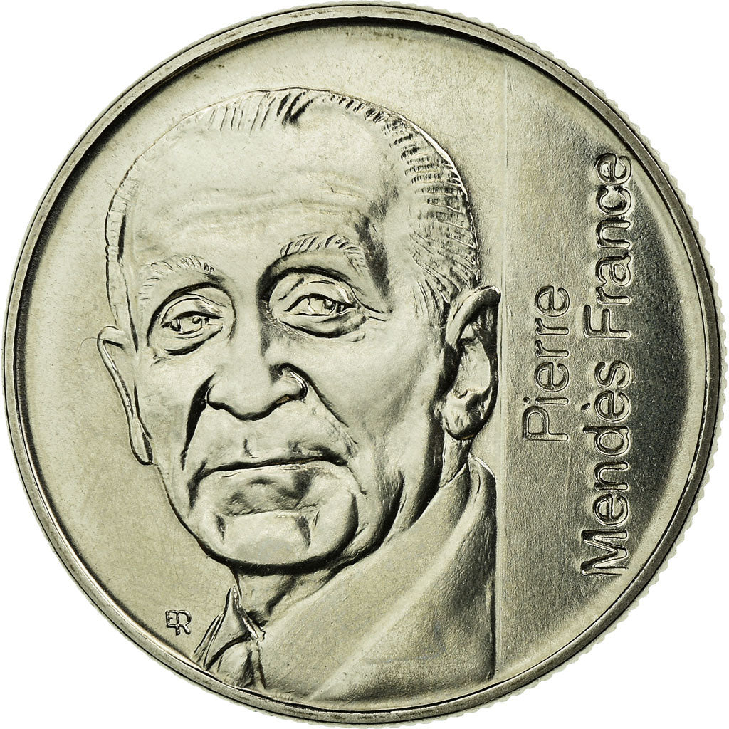 Coin, France, 5 Francs, 1992, MS(65-70), Nickel, Gadoury:773