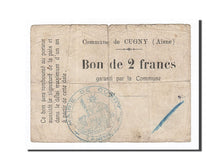 Banknot, Francja, Cugny, 2 Francs, VF(20-25), Pirot:02-578