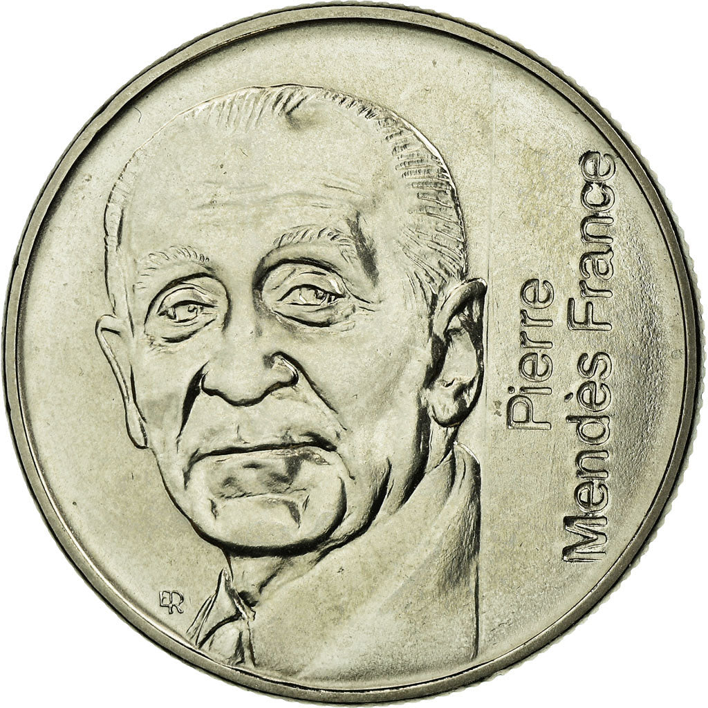 Coin, France, 5 Francs, 1992, MS(65-70), Nickel, Gadoury:773