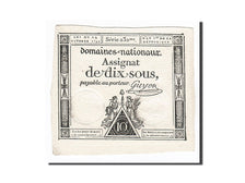 Banconote, Francia, 10 Sous, 1792, Guyon, 1792-10-24, SPL, KM:A64a, Lafaurie:159