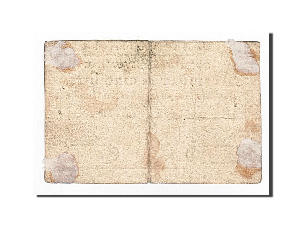 Geldschein, Frankreich, 5 Livres, 1791, Corset, 1791-05-06, S, KM:A42