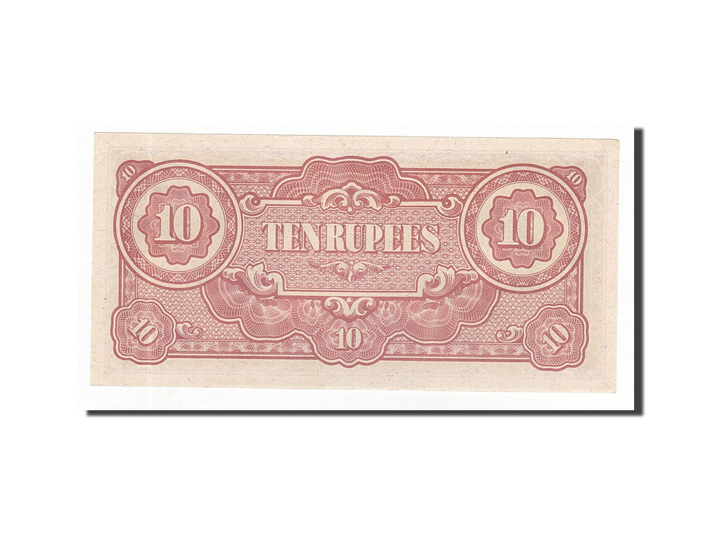 Banknote, Burma, 10 Rupees, 1942-1944, Undated (1942-44), KM:16a, UNC(63)