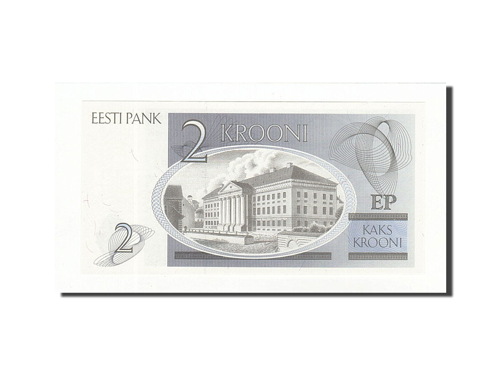 Billet, Estonia, 2 Krooni, 1992, KM:70a, NEUF
