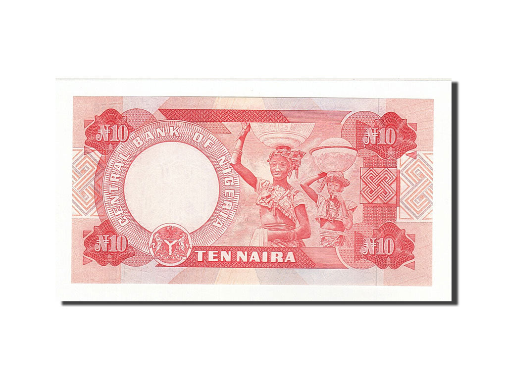 Banknote, Nigeria, 10 Naira, 2004, KM:25g, UNC(65-70)