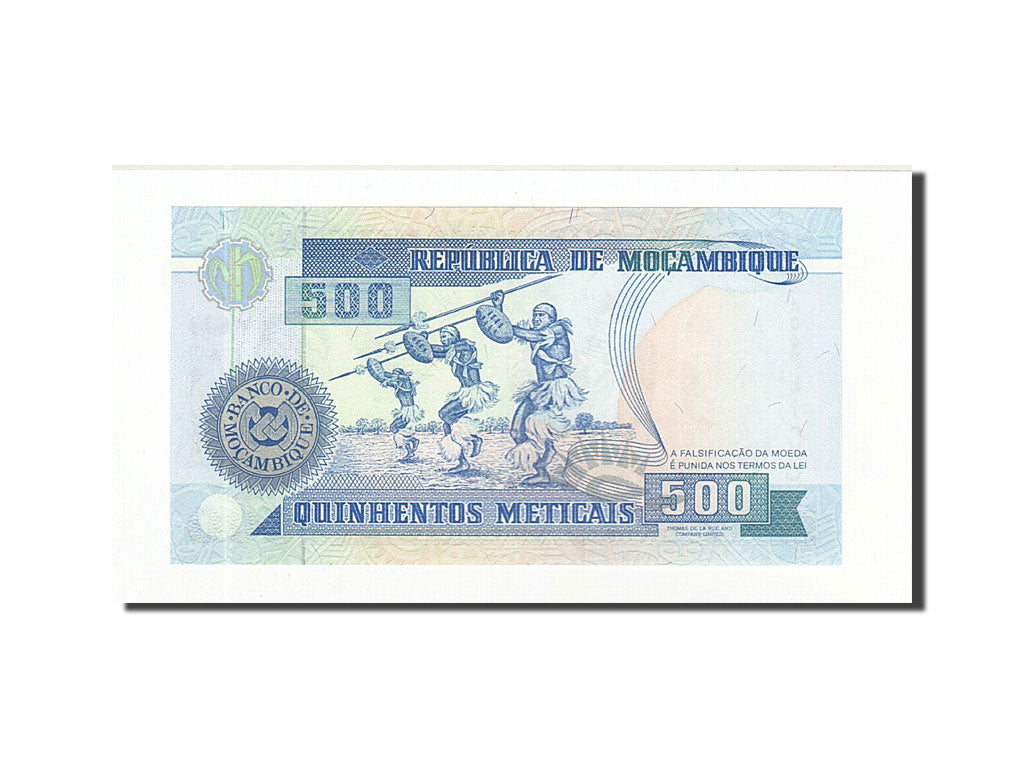Banknote, Mozambique, 500 Meticais, Undated, 1991-06-16, KM:134, UNC(65-70)