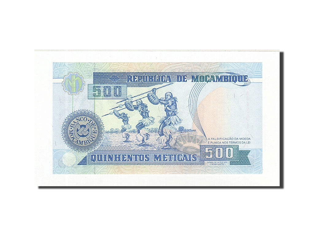 Biljet, Mozambique, 500 Meticais, 1991-06-16, KM:134, NIEUW