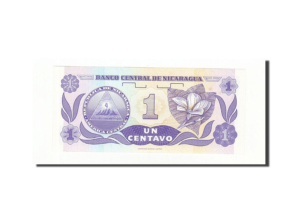 Banconote, Nicaragua, 1 Centavo, 1998, KM:167, FDS