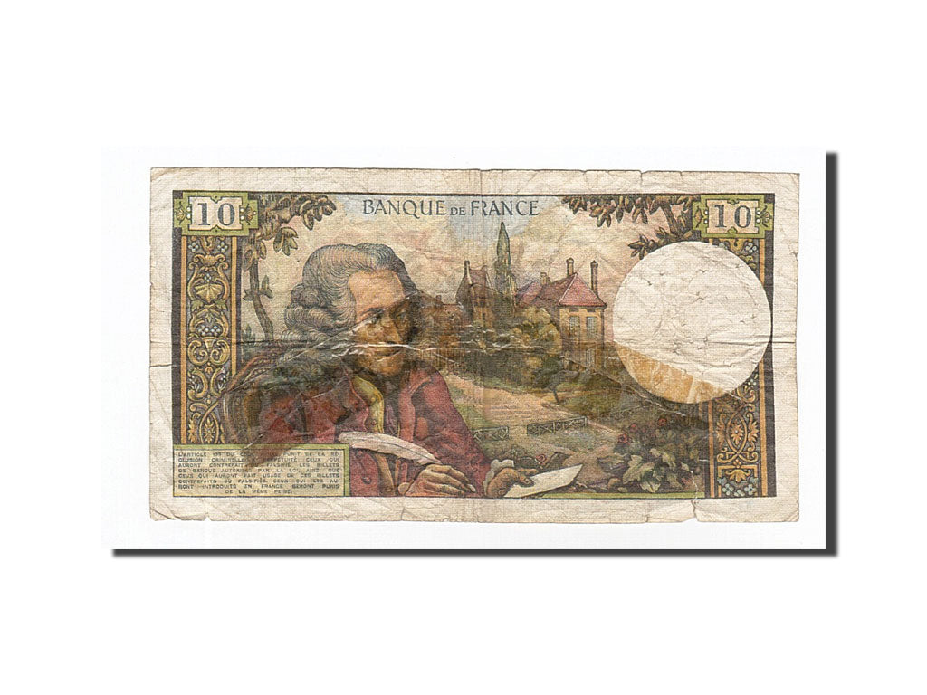 Biljet, Frankrijk, 10 Francs, 1970-09-03, B, Fayette:62.46, KM:147c