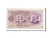 Banconote, Svizzera, 10 Franken, KM:45k, 1965-12-23, MB