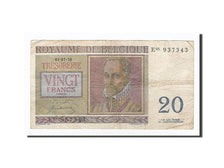 Banknote, Belgium, 20 Francs, 1950-07-01, KM:132a, EF(40-45)