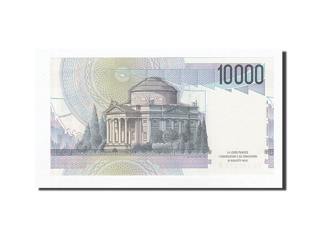 Banconote, Italia, 10,000 Lire, KM:112b, 1984-09-03, FDS