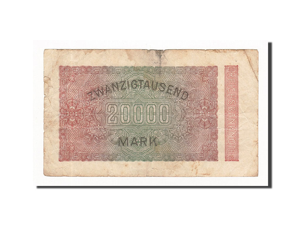 Banknote, Germany, 20,000 Mark, 1923, 1923-02-20, KM:85f, VG(8-10)