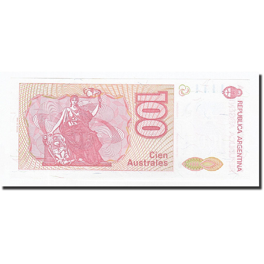Banknote, Argentina, 100 Australes, 1985-1990, KM:327c, UNC(65-70)