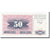 Banconote, Bosnia - Erzegovina, 50 Dinara, KM:12a, 1992-07-01, FDS