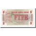Billete, 5 New Pence, 1972, Gran Bretaña, KM:M47, SC+