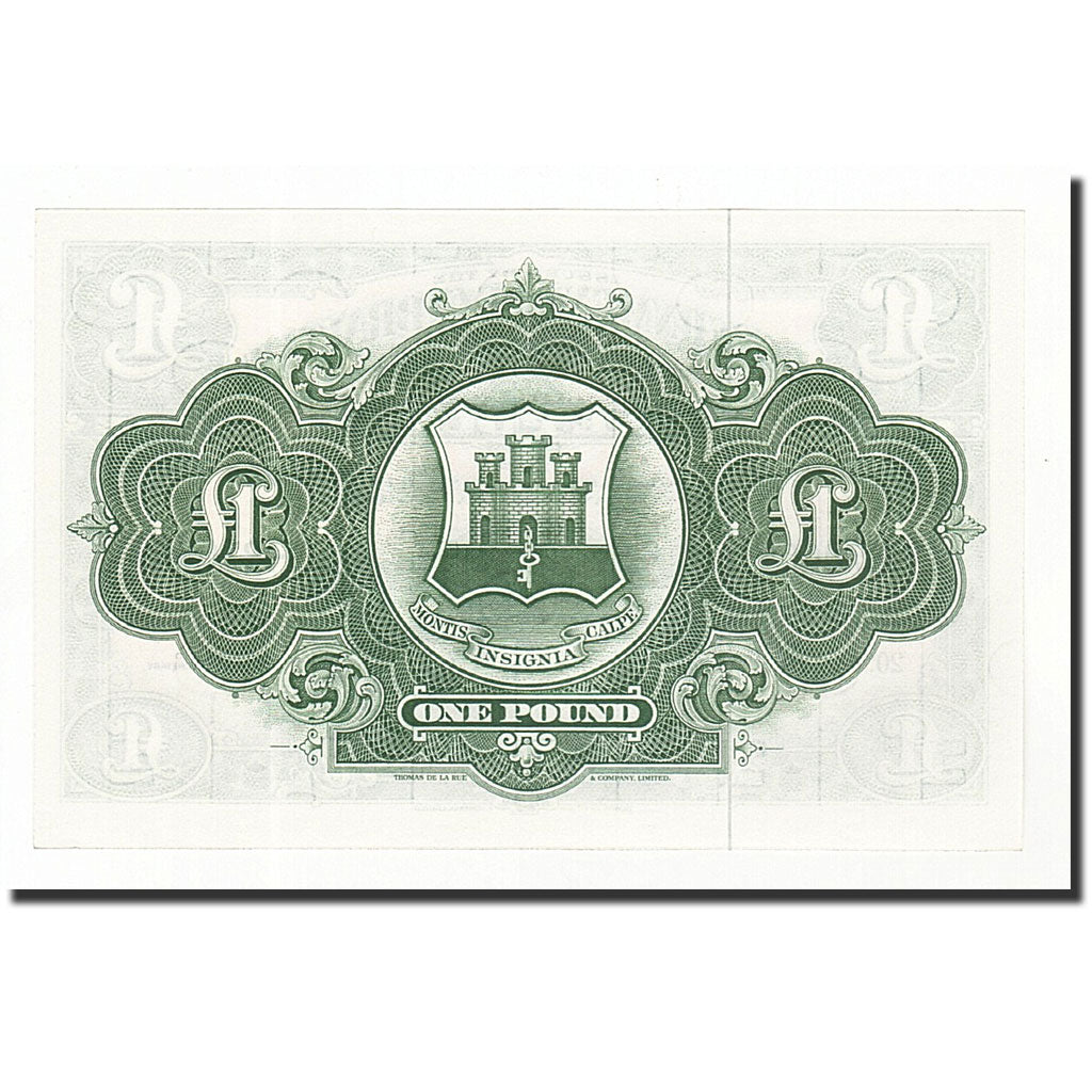 Banknote, Gibraltar, 1 Pound, 1958-75, 1971-11-20, KM:18b, UNC(64)