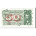 Szwajcaria, 50 Franken, 1957-10-04, AU 50, PMG