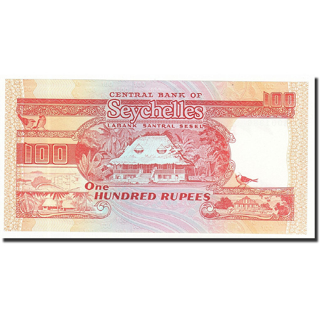 Geldschein, Seychelles, 100 Rupees, Undated (1989), KM:35, UNZ