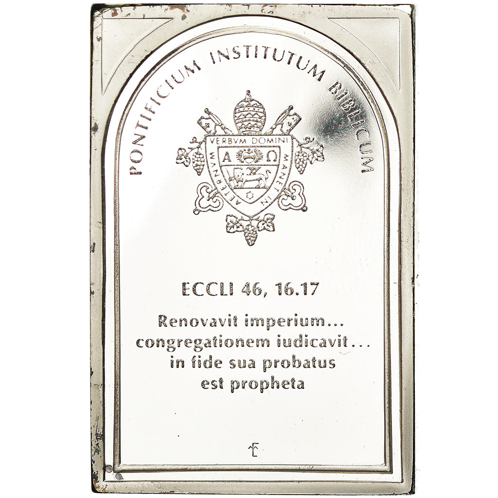 Vatican, Medal, Institut Biblique Pontifical, Ezekiel 46, 16-17, Religions &