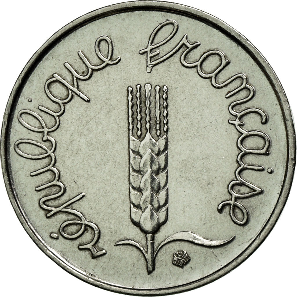 Francia, Épi, Centime, 1967, Paris, SPL-, Acciaio inossidabile, KM:928, Gado...