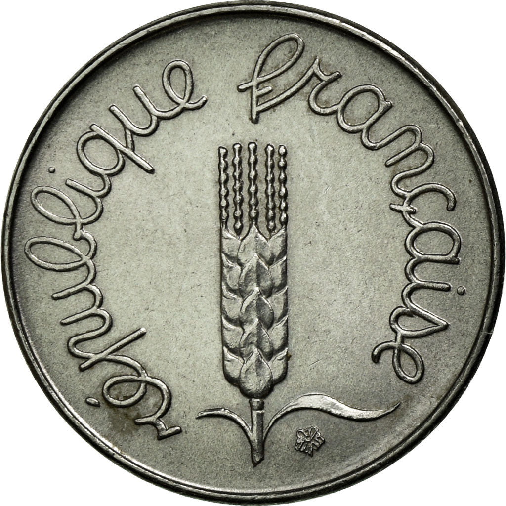 Coin, France, Épi, Centime, 1969, Paris, MS(63), Stainless Steel, KM:928
